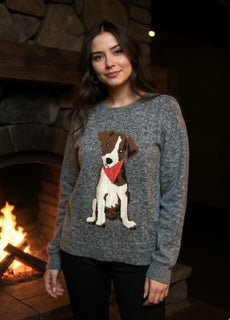 sweater with dog
