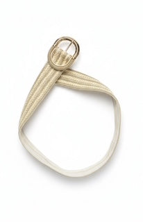 Woven Braided Buckle Belt