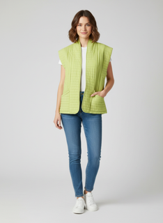 lime green soft vest