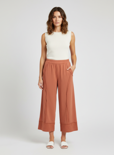 terracotta jogging pants