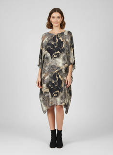 The Serenity Silk-Blend Dress