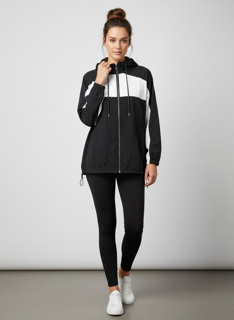 black and white track jacket