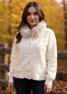 angora sweater jacket