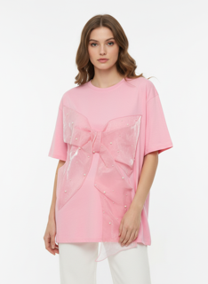 pink bow t-shirt