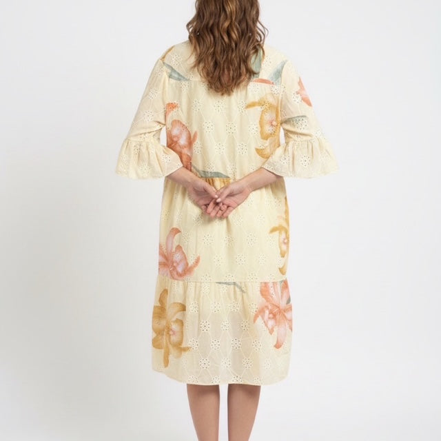 Bloom Haven Cotton Dress