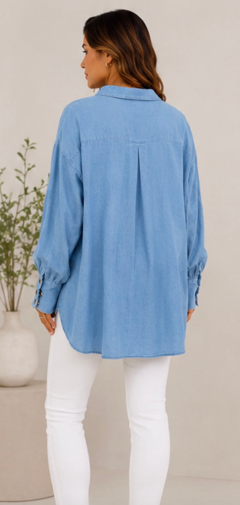 Harper Cotton Oversized Shirt