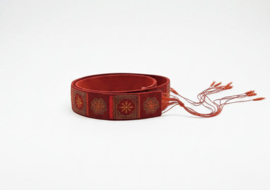 Textured Fringe Belt