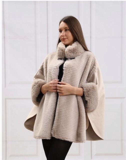 taupe cape