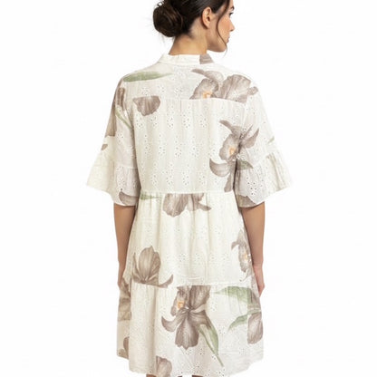 Bloom Haven Cotton Dress