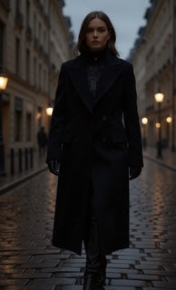 Women’s Long Wool Blend Coat