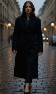 Women’s Long Wool Blend Coat