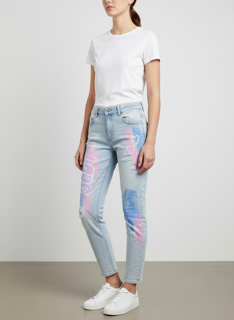 Women’s Painted Detail Slim Jeans