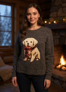 sweater with dog