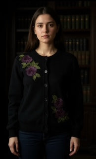 angora sweater jacket