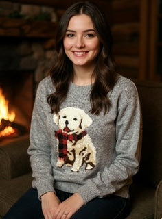 sweater with dog