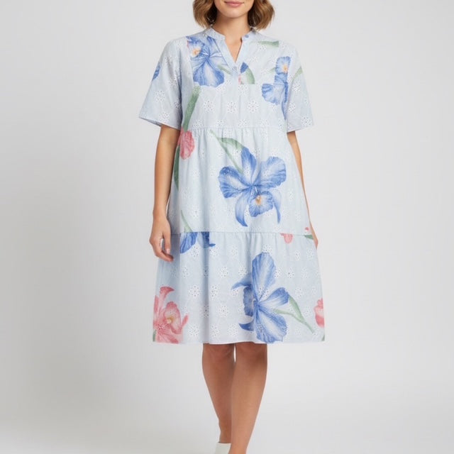 Bloom Haven Cotton Dress