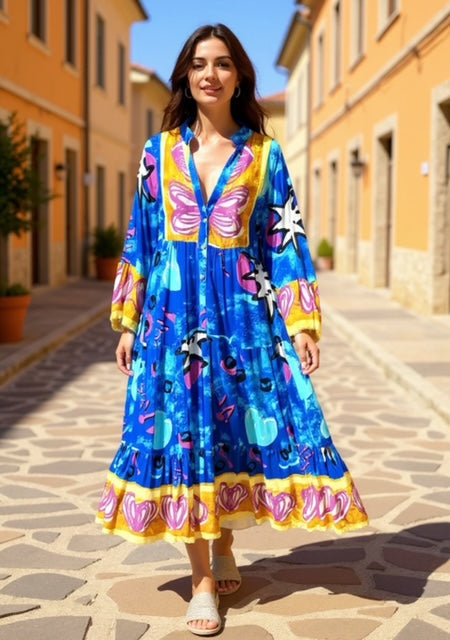 multi color max dress