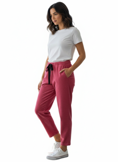 pink heart jogging pants