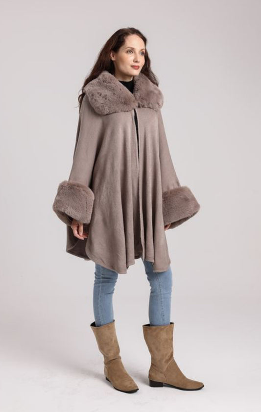 taupe cape