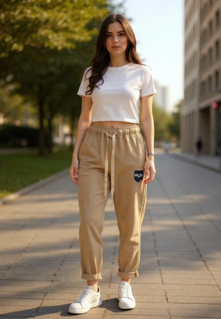 beige magic pant
