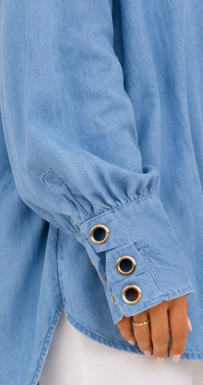 Harper Cotton Oversized Shirt