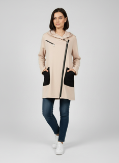 beige oversize sweater