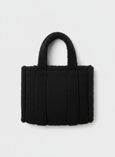 A black teddy borg bag